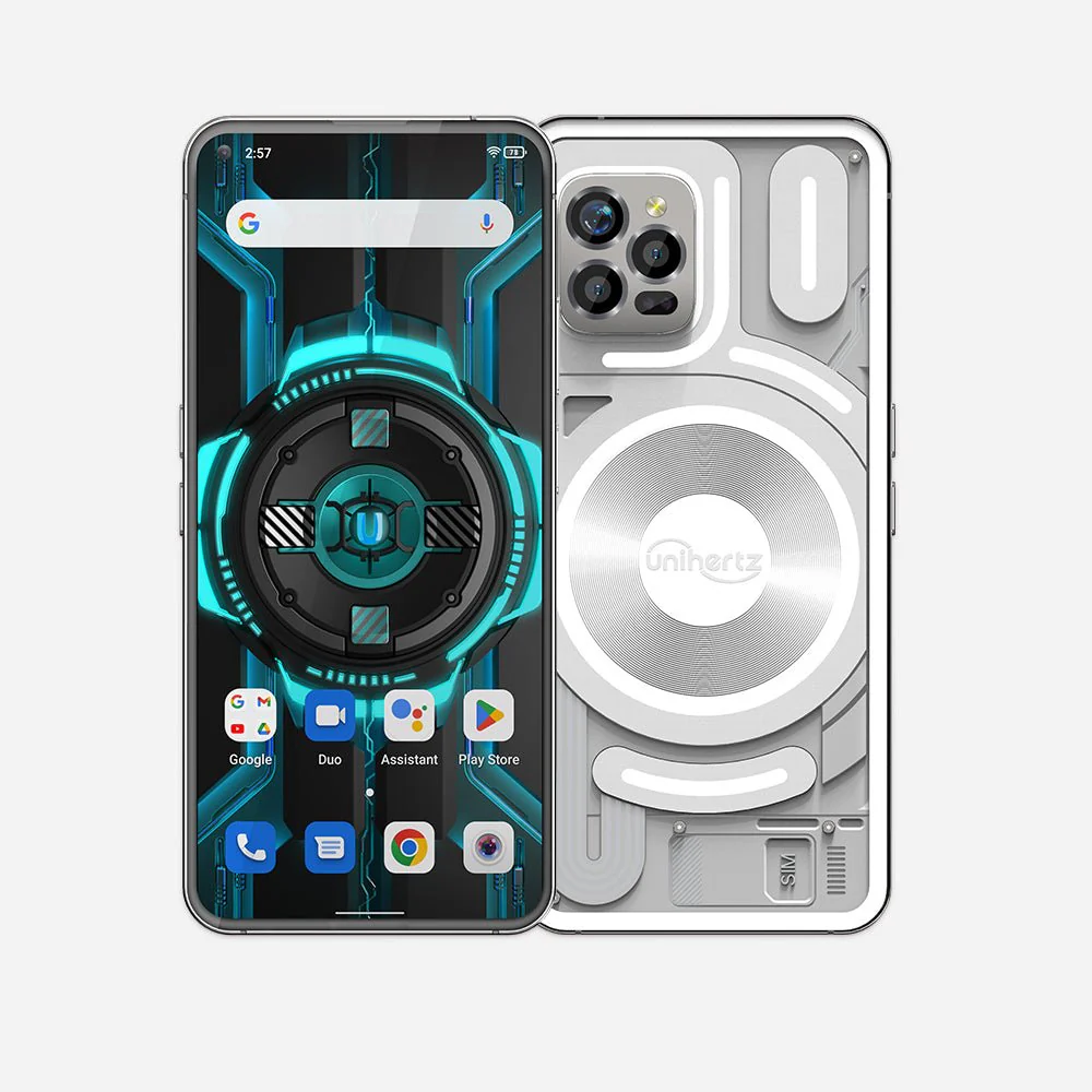 Luna - Transparent Back Designed Light-Emitting 4G Phone - Image 4