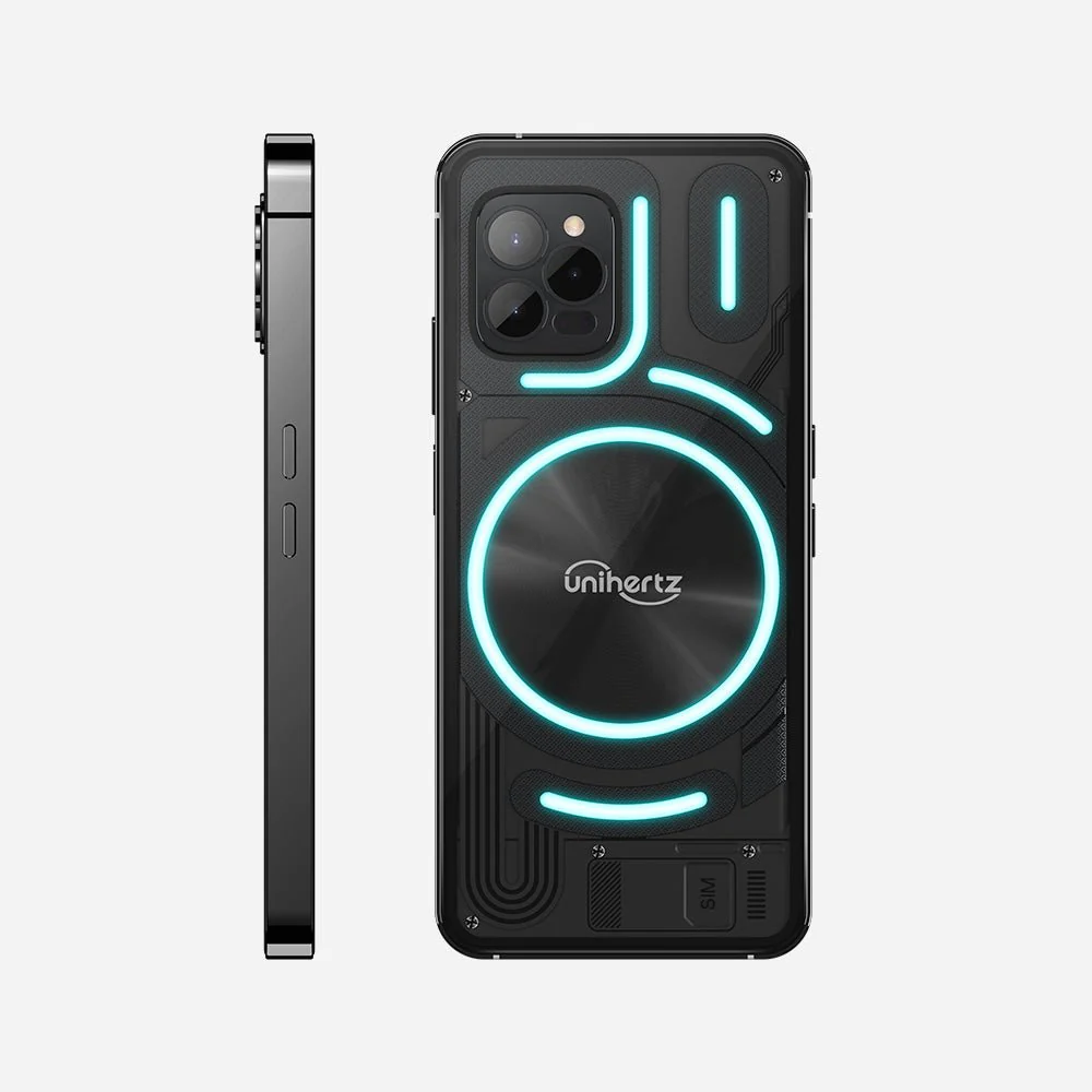 Luna - Transparent Back Designed Light-Emitting 4G Phone - Image 9